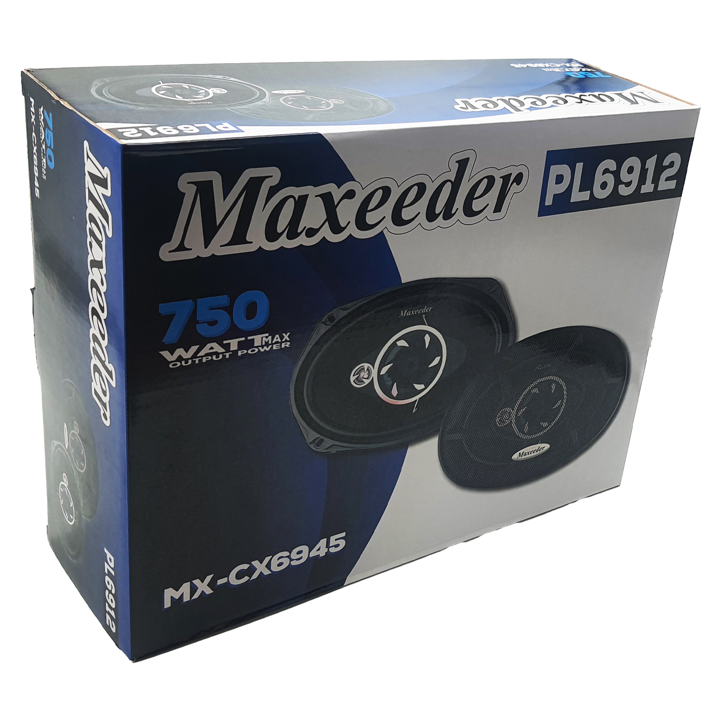 اسپیکر پشت خودرو مکسیدر مدل PL-6912 سایز 9×6 اینچ بسته دو عددی