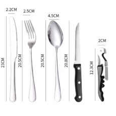 مجموعه ظروف سفری 2 نفره کد Stainless steel