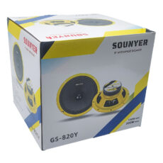 میدرنج پشت خودرو سونیر مدل GS-820 Y سایز 8 اینچ بسته دو عددی
