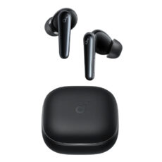 هدفون بلوتوثی انکر مدل Soundcore Liberty 5 با نویز کنسلینگ فعال (ANC)، درگاه شارژ USB Type-C، تا 30 ساعت زمان پخش موسیقی، دارای سنسور نوری داخل گوش و مقاوم در برابر رطوبت و عرق