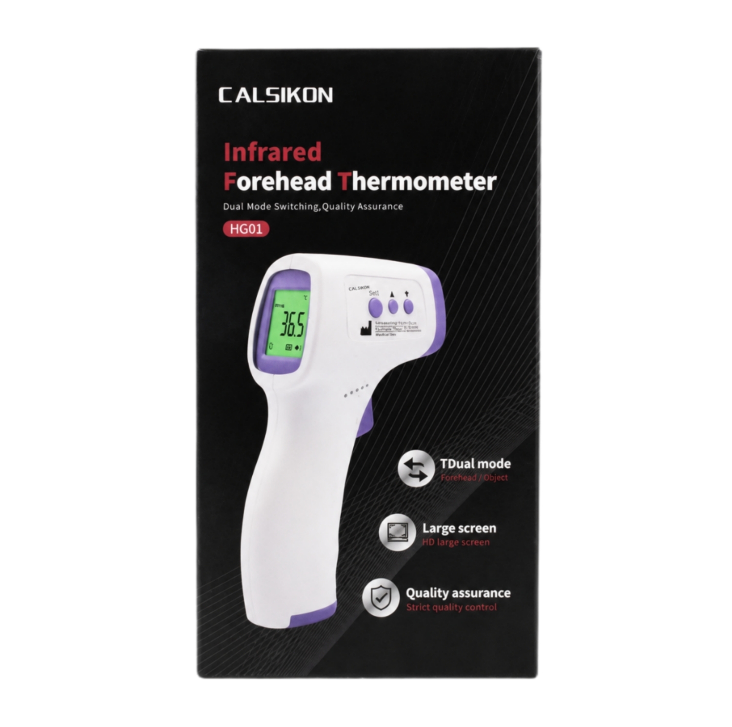 تب‌سنج کودک مدل لیزری کد HG01