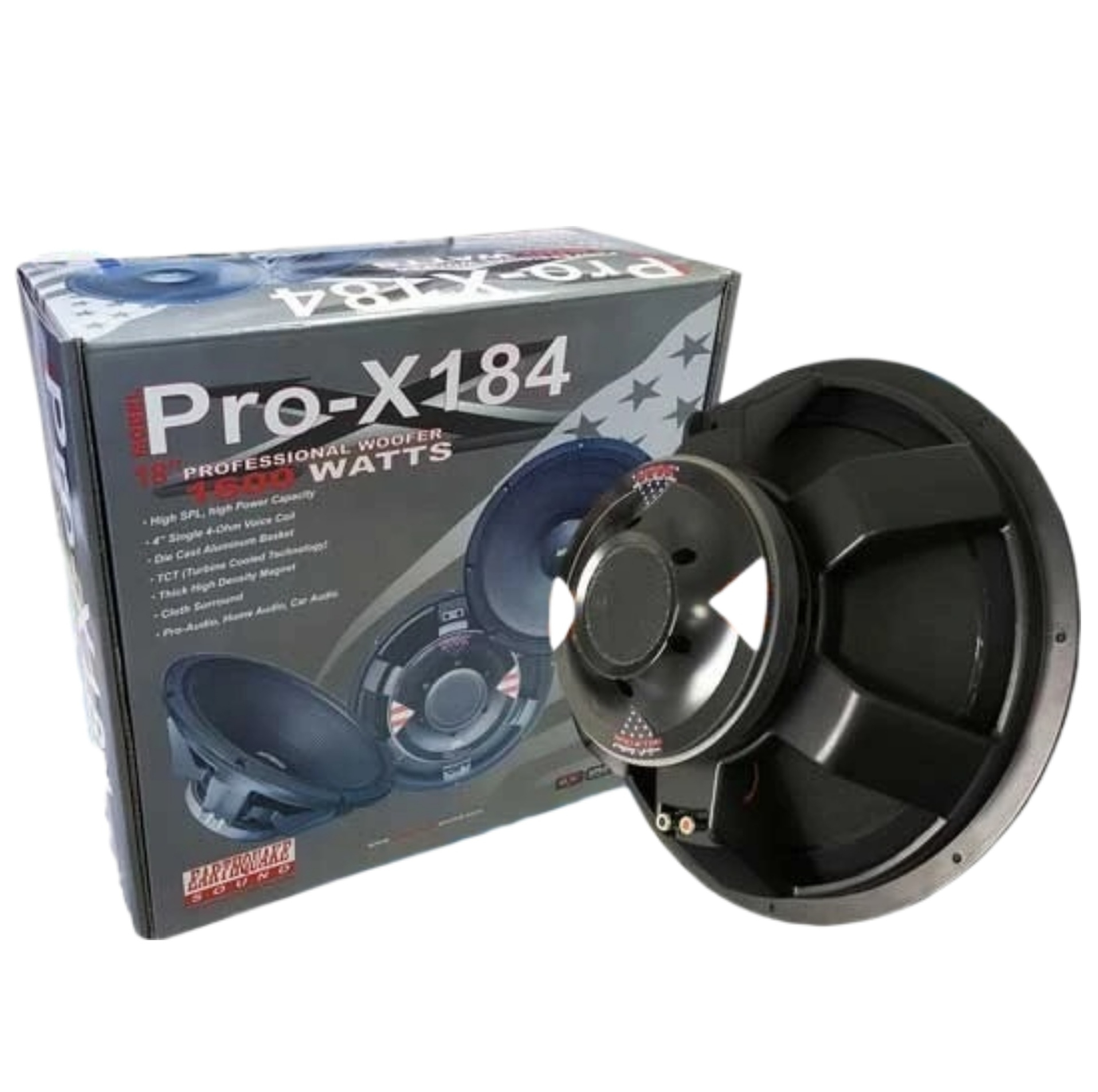 ساب ووفر پشت خودرو ارت کوئیک مدل Pro-X184 سایز ۱۸ اینچ