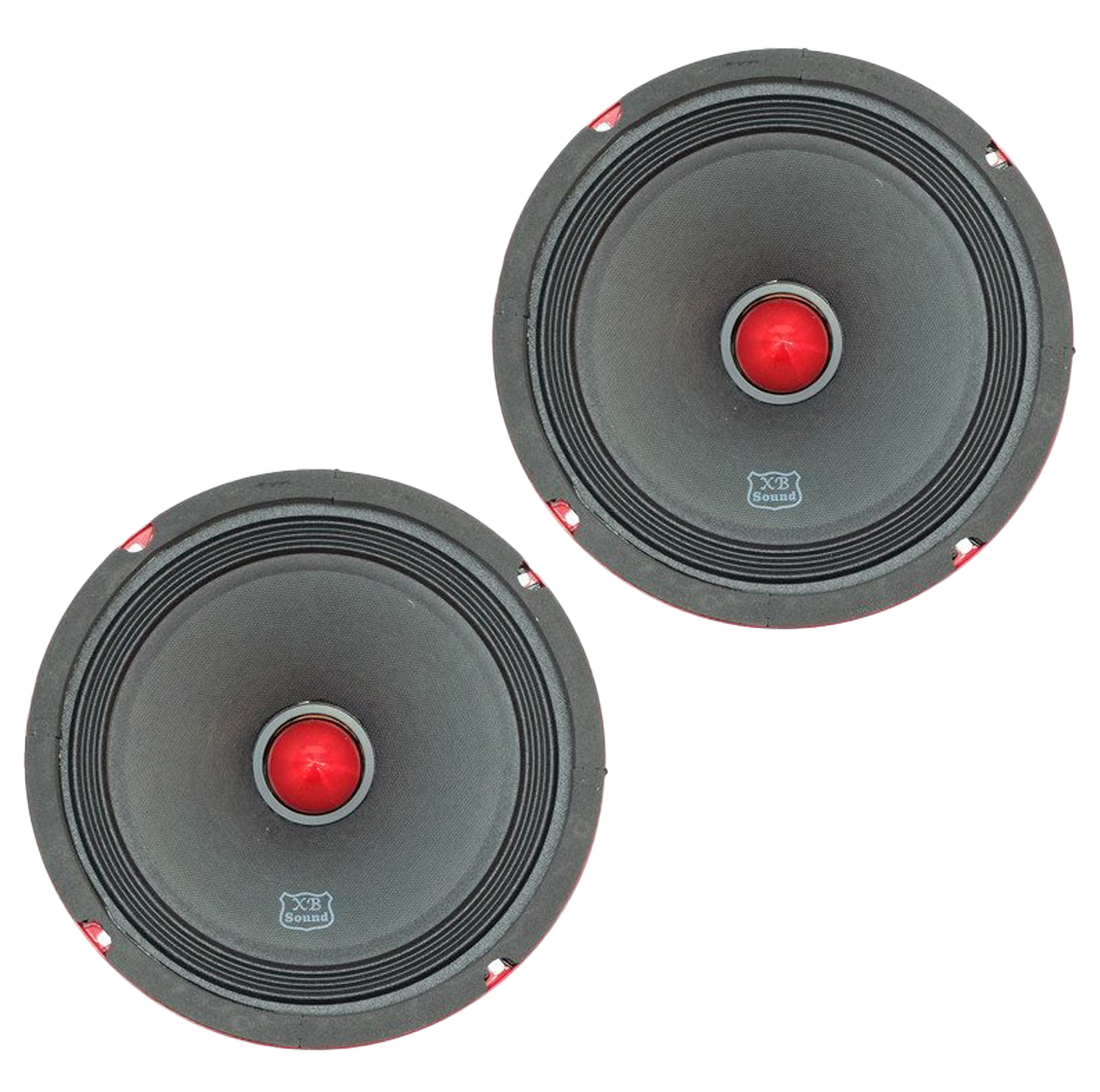 میدرنج پشت خودرو ایکس بی ساند مدل XB-8001 SPL سایز 8 اینچ بسته دو عددی