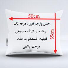 بالش کودک ناریکو مدل پسرانه طرح ماشین کارتونی گل گلی کد 01186