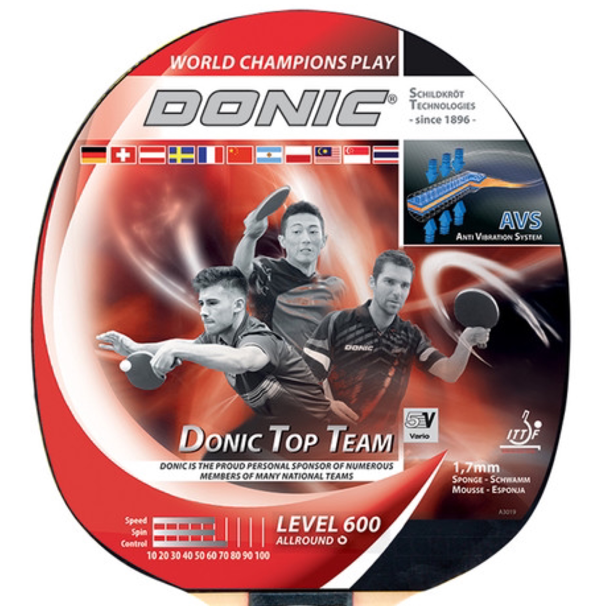 راکت پینگ پنگ دونیک مدل Once Donic 600
