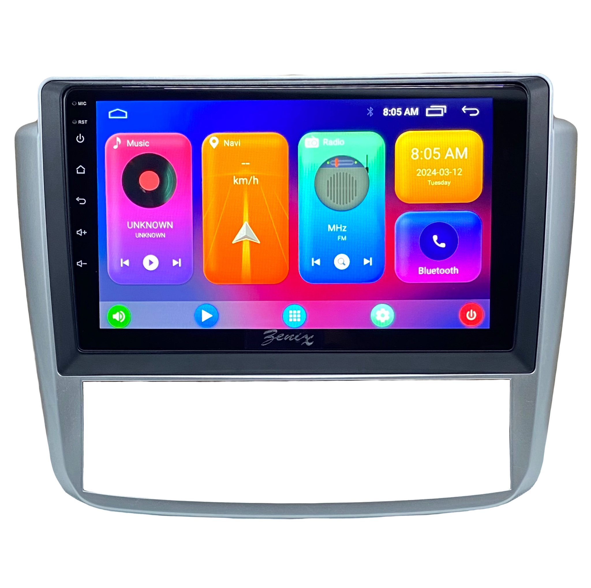 پخش کننده تصویری خودرو بنیکس کد 0257 مناسب برای سایپا آریو z300