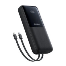 پاوربانک 22 وات بیسوس مدل LIPOW Dual ظرفیت 20000 میلی‌آمپرساعت به همراه کابل USB-C و لایتنینگ