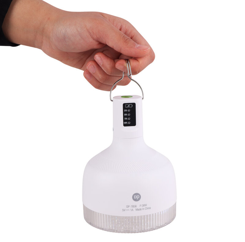 چراغ آویز چادر دی پی مدل DP-7856 38W با نور مهتابی