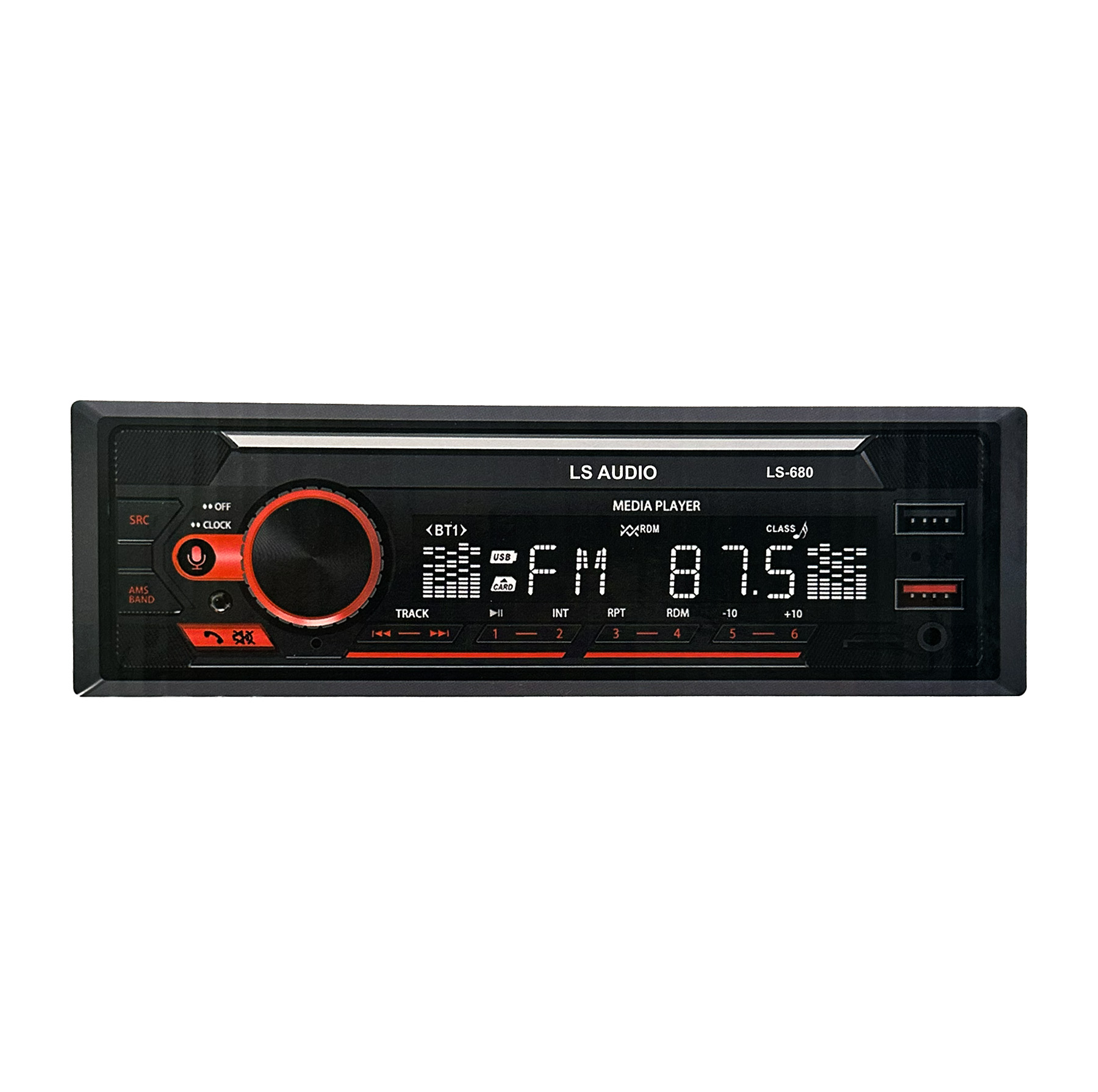 پخش کننده خودرو ال اس آدیو مدل LS-680