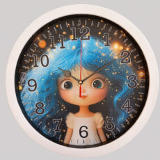 ساعت دیواری کودک مدل عروسک کد 4041002H