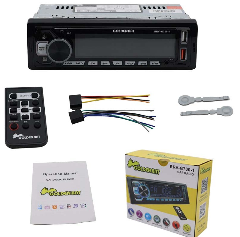 پخش کننده خودرو گلدن بت مدل RRV-G700-1