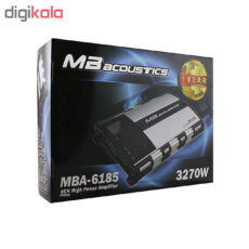 آمپلی فایر خودرو ام بی آکوستیکس مدل MBA-6185