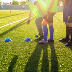 مانع تمرین مدل Training Cones 2019 در 4 رنگ مجموعه 20 عددی به همراه پایه نگهدارنده