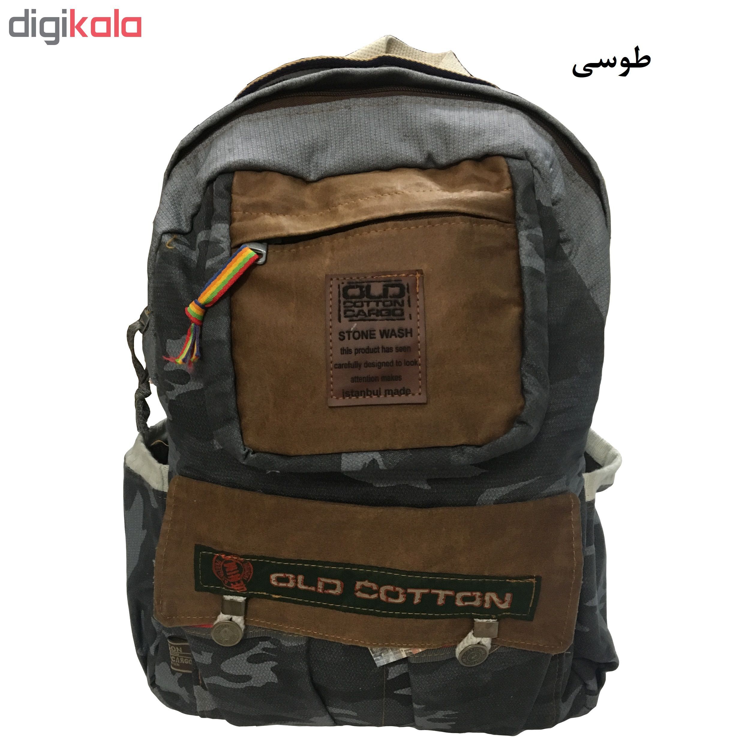 کوله پشتی سفری اولد کتان کارگو کد 815