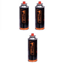 کپسول گاز 220 گرمی کمپرگاز مدل C220 بسته 3 عددی