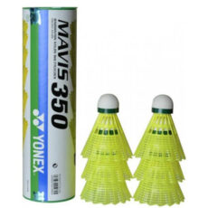 توپ بدمینتون یونکس مدل Mavis 350 بسته 6 عددی سایز 6