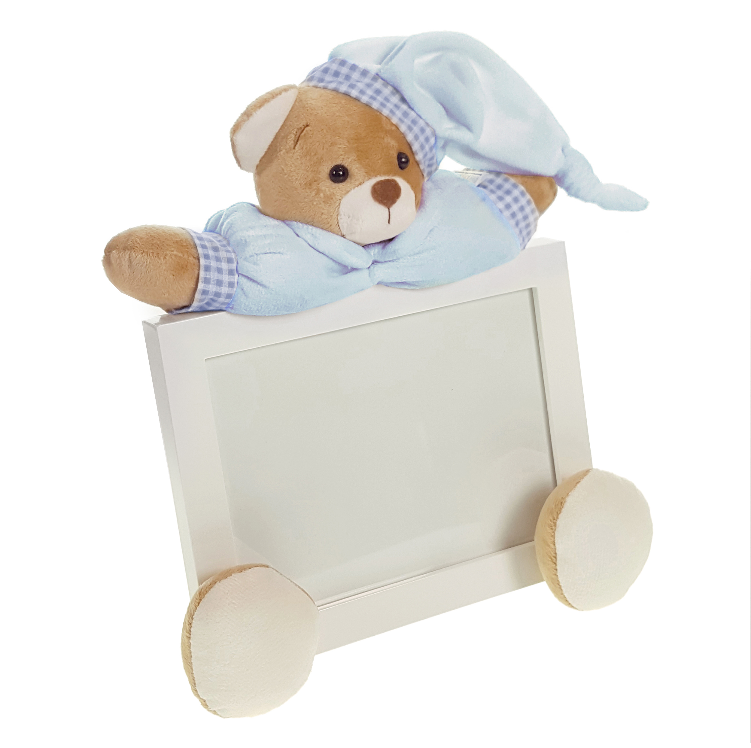 قاب عکس کودک نی نی سیس مدل خرس نانان کد GH-N-Blu/13x18