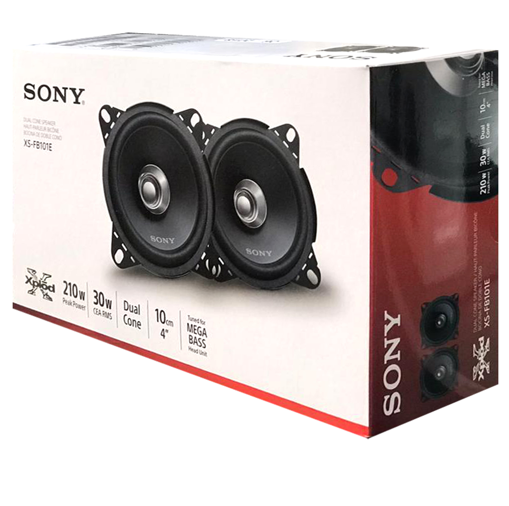 اسپیکر خودرو سونی مدل XS-FB101E بسته دو عددی
