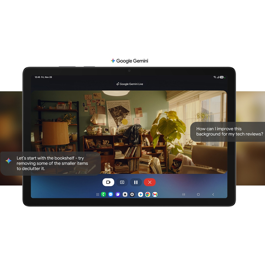 تبلت 11 اینچ سامسونگ مدل Galaxy Tab A11 Plus 5G، ظرفیت 128 گیگابایت و رم 6 گیگابایت، قابلیت پشتیبانی از سیم کارت، رزولوشن دوربین 8 مگاپیکسل، به همراه شارژر دیواری 25 وات سامسونگ مدل EP-TA800