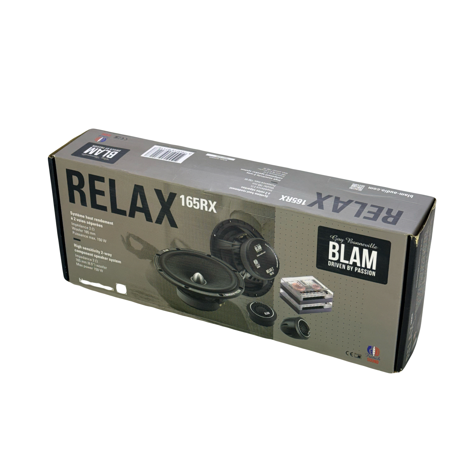 کامپوننت درب جلو و عقب خودرو بلم مدل BLAM AUDIO Relax 165rx سایز 6.5 اینچ بسته 6 عددی