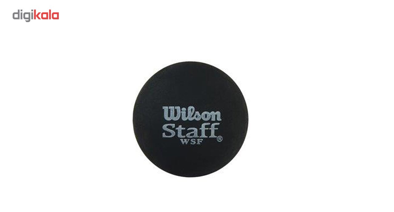 توپ اسکواش ویلسون مدل Staff یک نقطه قرمز بسته 3 عددی