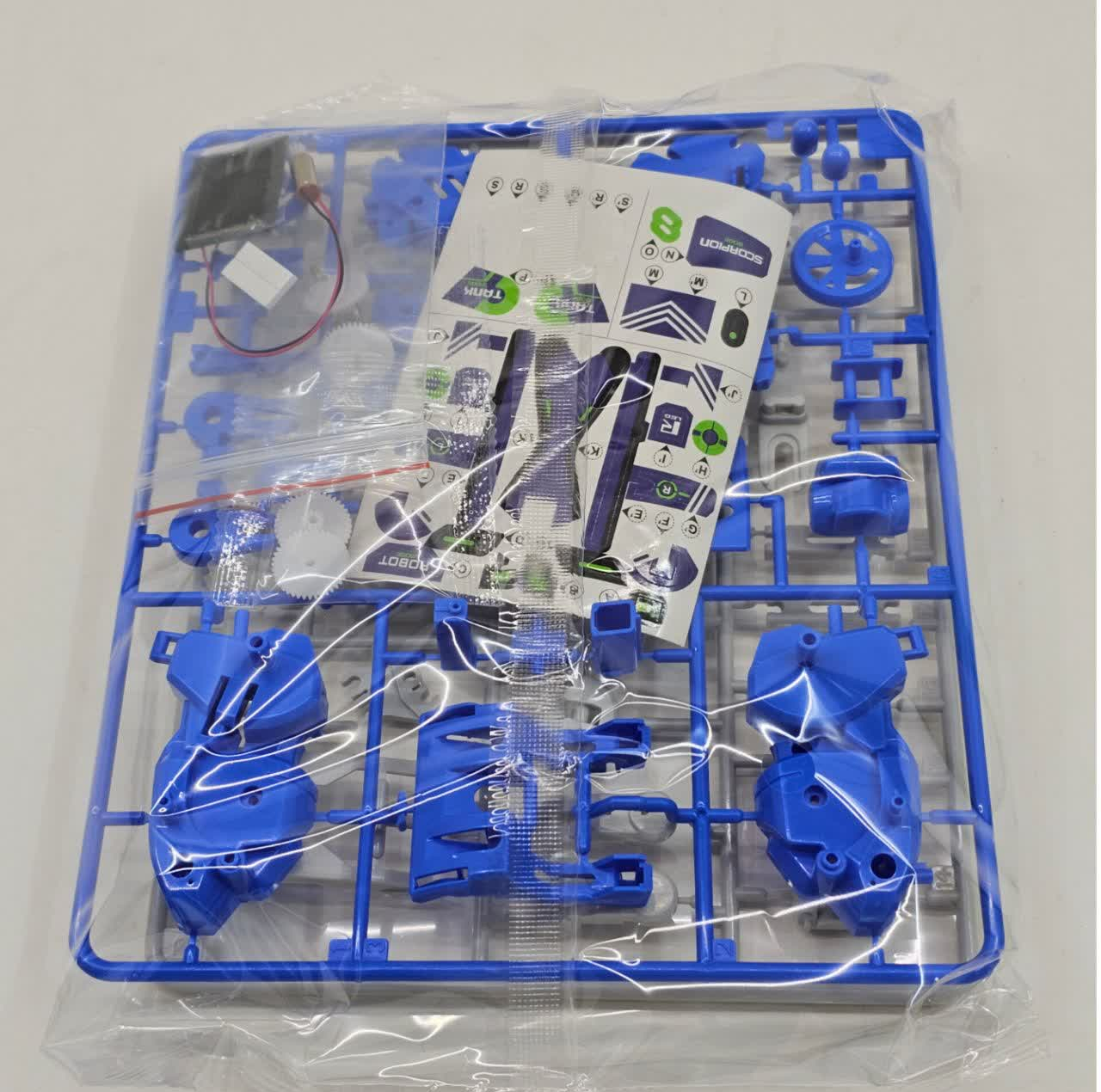 ربات ناب سل مدل آموزشی سولار خورشیدی 3 در 1 SOLAR ROBOT 3IN1 EDUCATIONAL DIY SOLAR KIT
