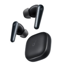 هدفون بلوتوثی انکر مدل Soundcore Liberty 5 با نویز کنسلینگ فعال (ANC)، درگاه شارژ USB Type-C، تا 30 ساعت زمان پخش موسیقی، دارای سنسور نوری داخل گوش و مقاوم در برابر رطوبت و عرق
