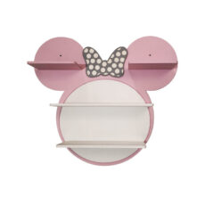 شلف دیواری اتاق کودک طرح میکی موس مدل MKids51-Pink