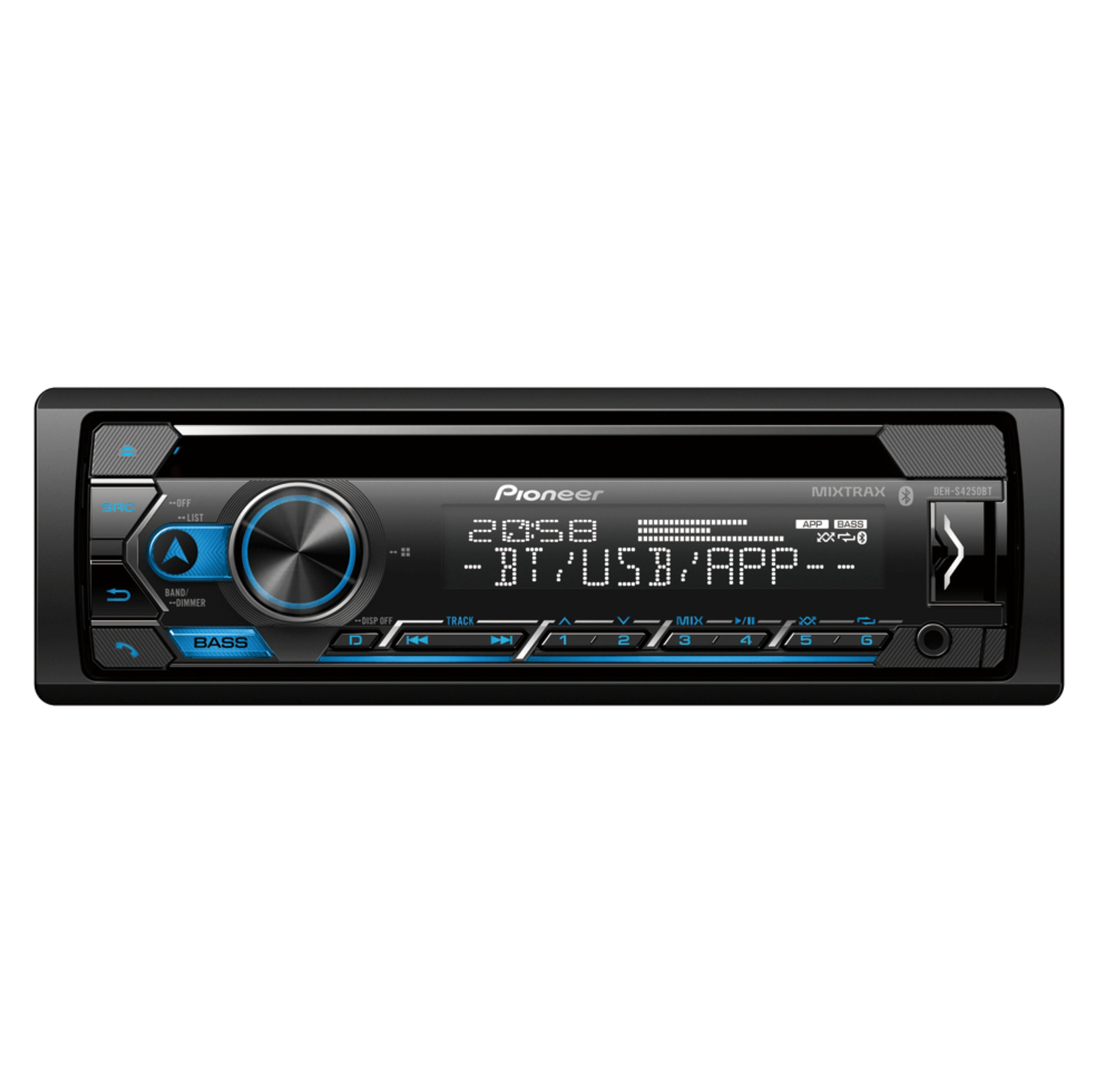 پخش کننده خودرو پایونیر مدل DEH-S 4250BT