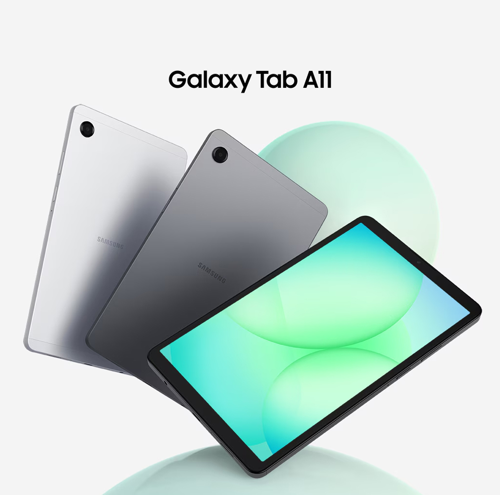تبلت 8.7 اینچ سامسونگ مدل Galaxy Tab A11 4G، ظرفیت 64 گیگابایت و رم 4 گیگابایت، قابلیت پشتیبانی از سیم کارت، رزولوشن دوربین 8 مگاپیکسل