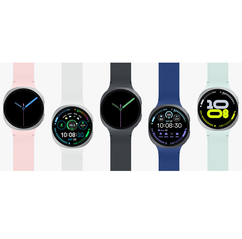 ساعت هوشمند 40 میلیمتری سامسونگ مدل Galaxy Watch 8 با بند پلاستیکی