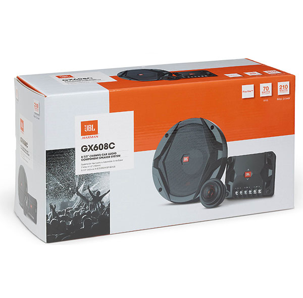 کامپوننت خودرو جی بی ال مدل GX608C بسته 6 عددی