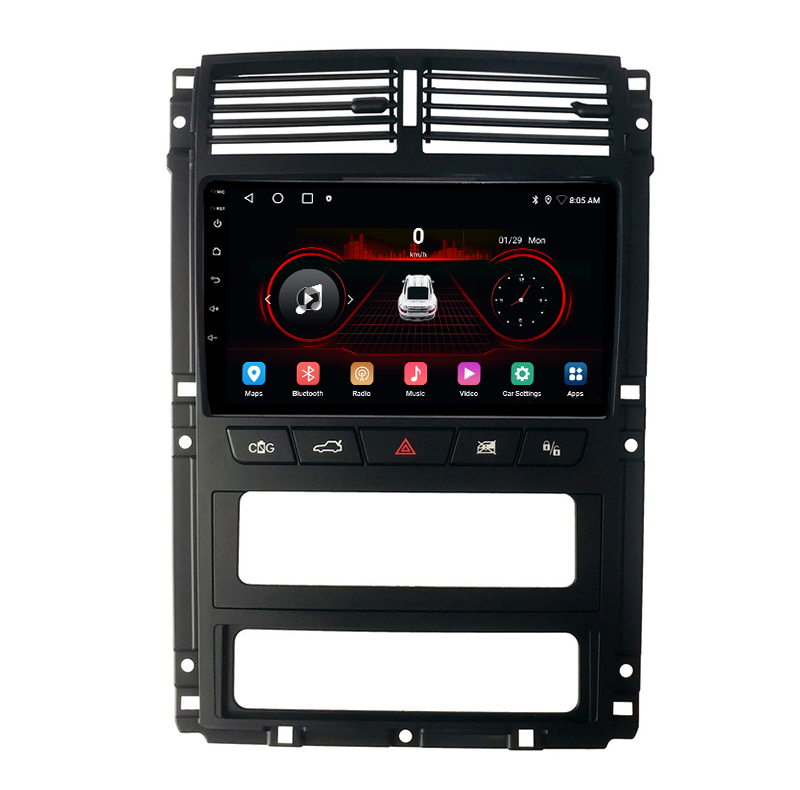 پخش کننده تصویری خودرو کاروین مدل V800 pro مناسب برای پژو 405