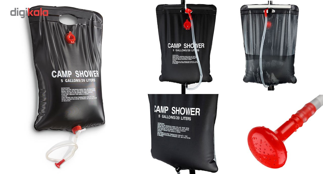 دوش سفری مدل Camp Shower ظرفیت 20 لیتر