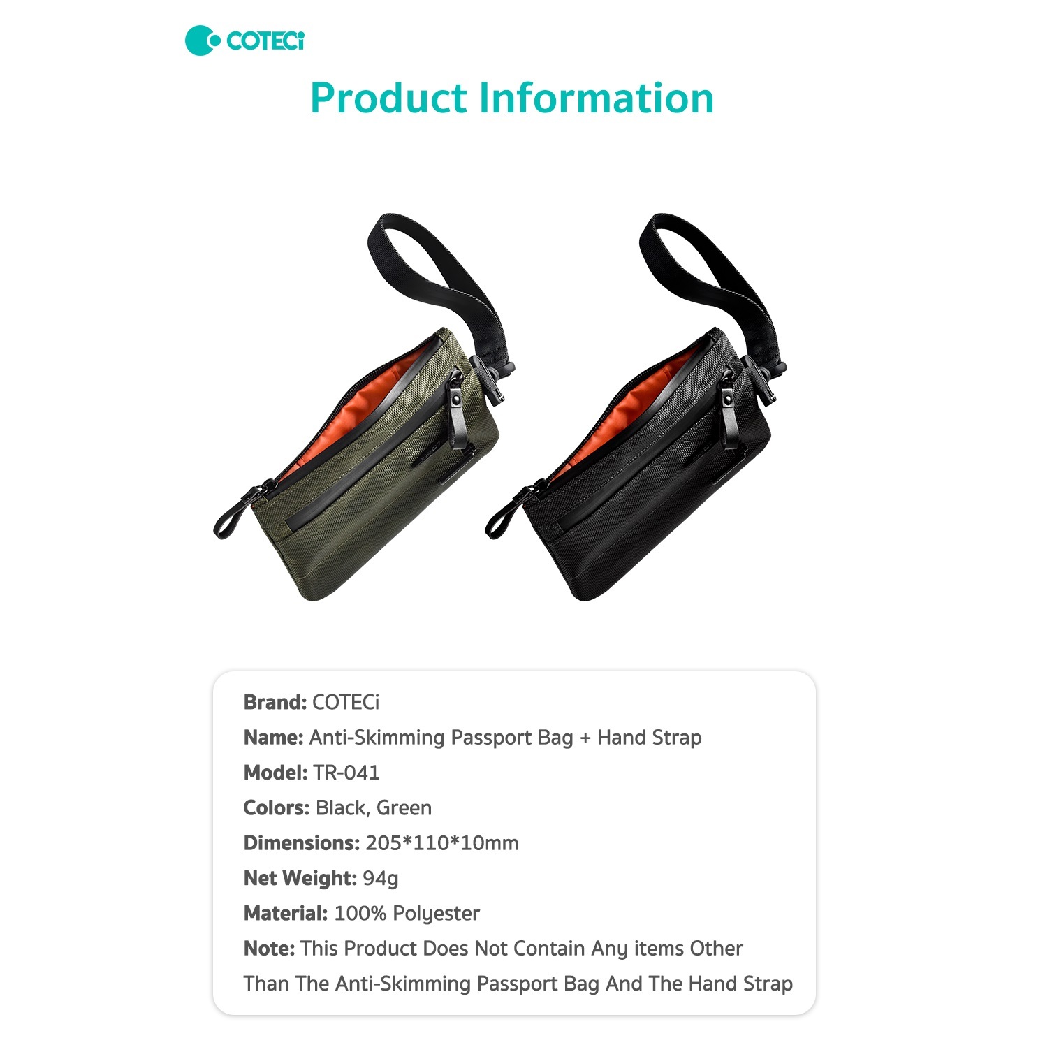 کیف پول سفری کوتسی مدل TR-041