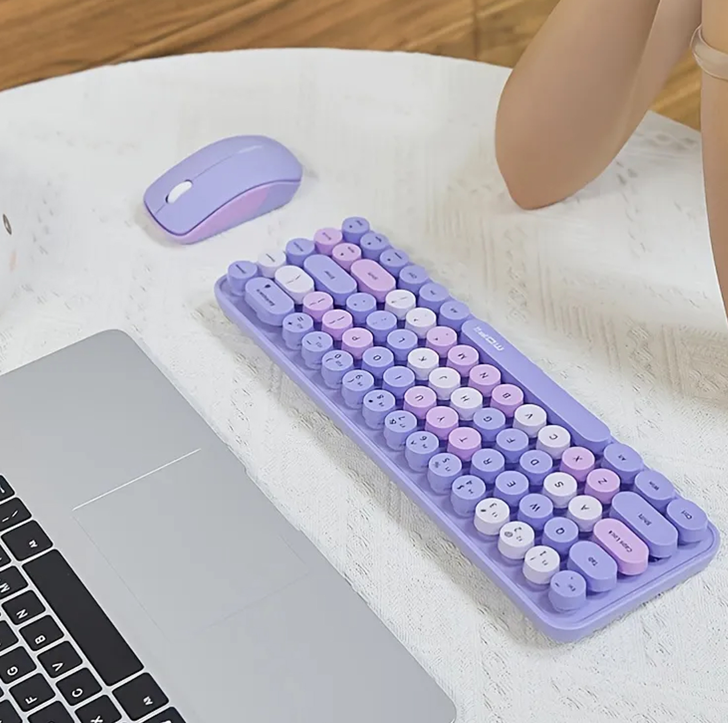 کیبورد و ماوس بی سیم مافی مدل I bean، سوییچ ممبران، Tenkeyless