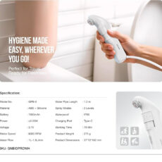خودشور شلنگی سفری گرین لاین مدل Bidet Pro
