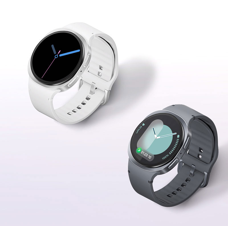 ساعت هوشمند 40 میلیمتری سامسونگ مدل Galaxy Watch 8 با بند پلاستیکی