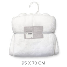 پتو نوزاد کارترز مدل BEAR-W ابعاد 95×70 سانتی متر