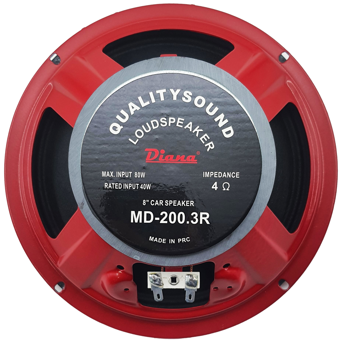 میدرنج پشت خودرو دیانا مدل MD-200.3 سایز 8 اینچ بسته دوعددی