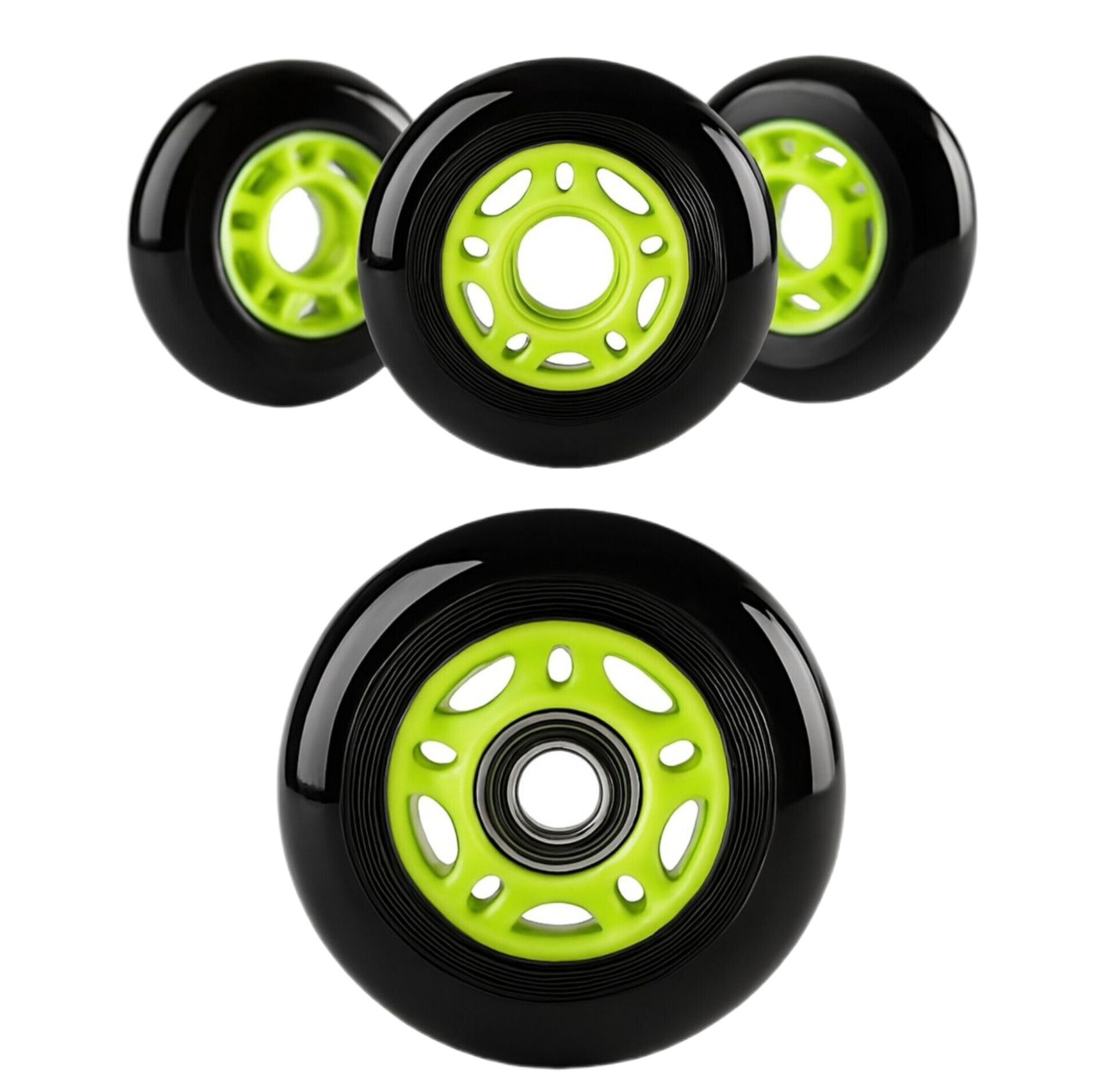 چرخ اسکیت مدل 80 mm بسته 4 عددی