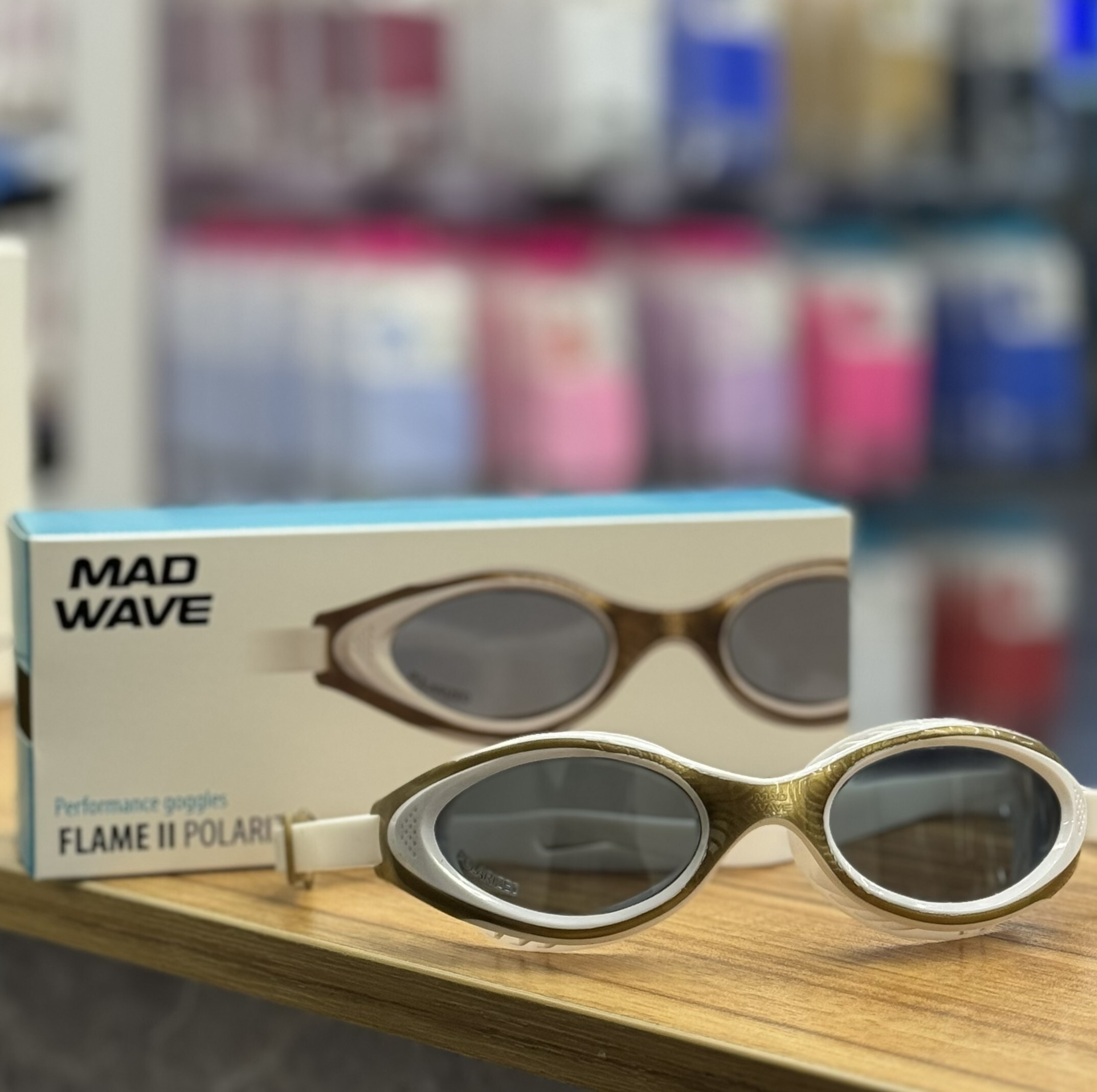 عینک شنا حرفه ای بزرگسال مد ویو مدل Flame Polarized