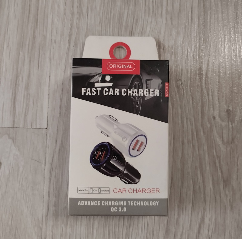 شارژر فندکی مدل fast car charger