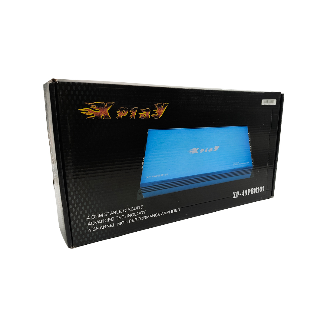 آمپلی فایر خودرو 4 کانال ایکس پلی مدل Xplay XP-4APBM101