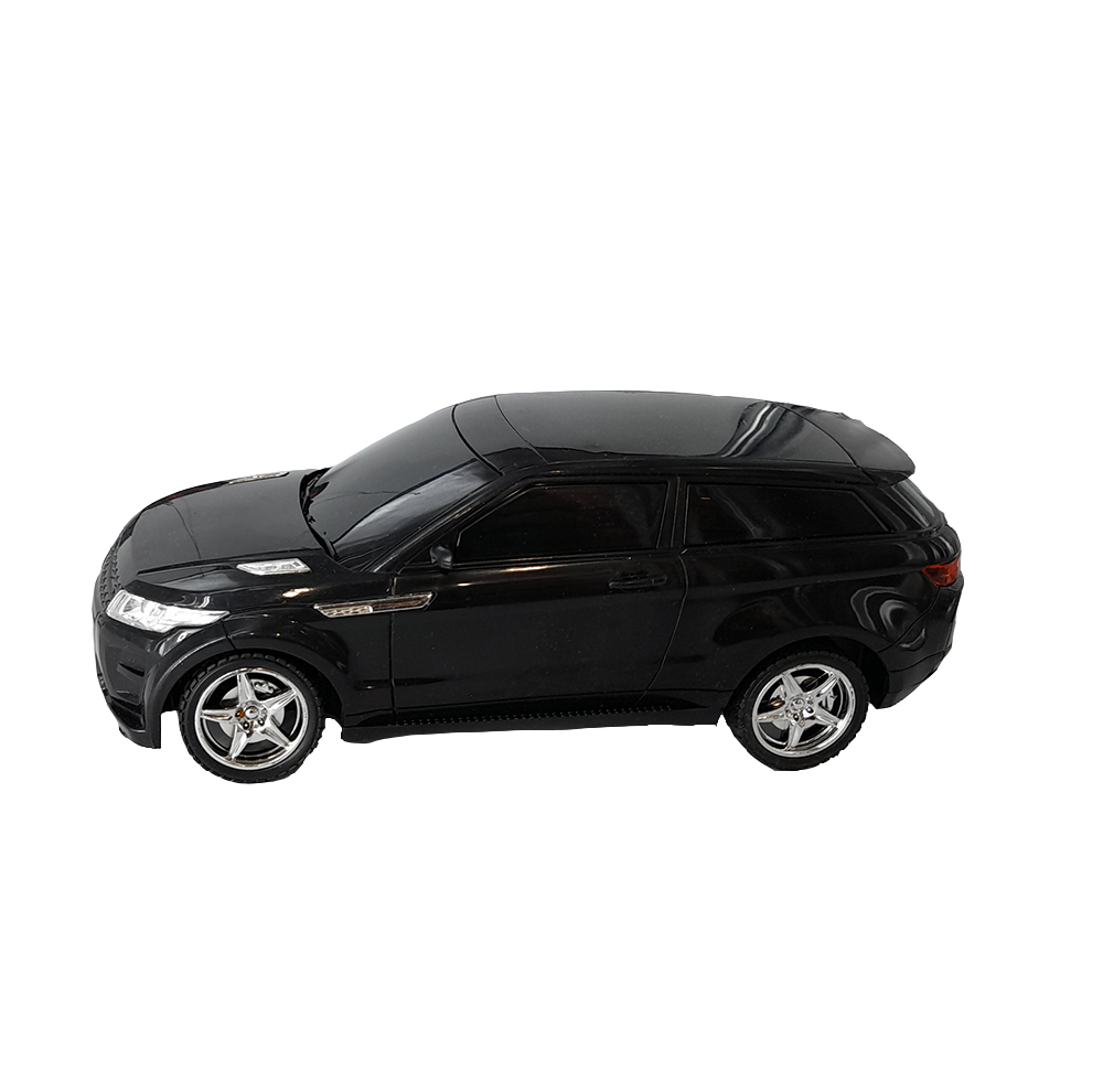 ماشین بازی کنترلی مدل سواری طرح BMW دارای چراغ و قابلیت حرکت در چهار جهت جلو، عقب، چپ و راست، بدنه پلاستیکی سبک و ابعاد 150x70x100 میلیمتر