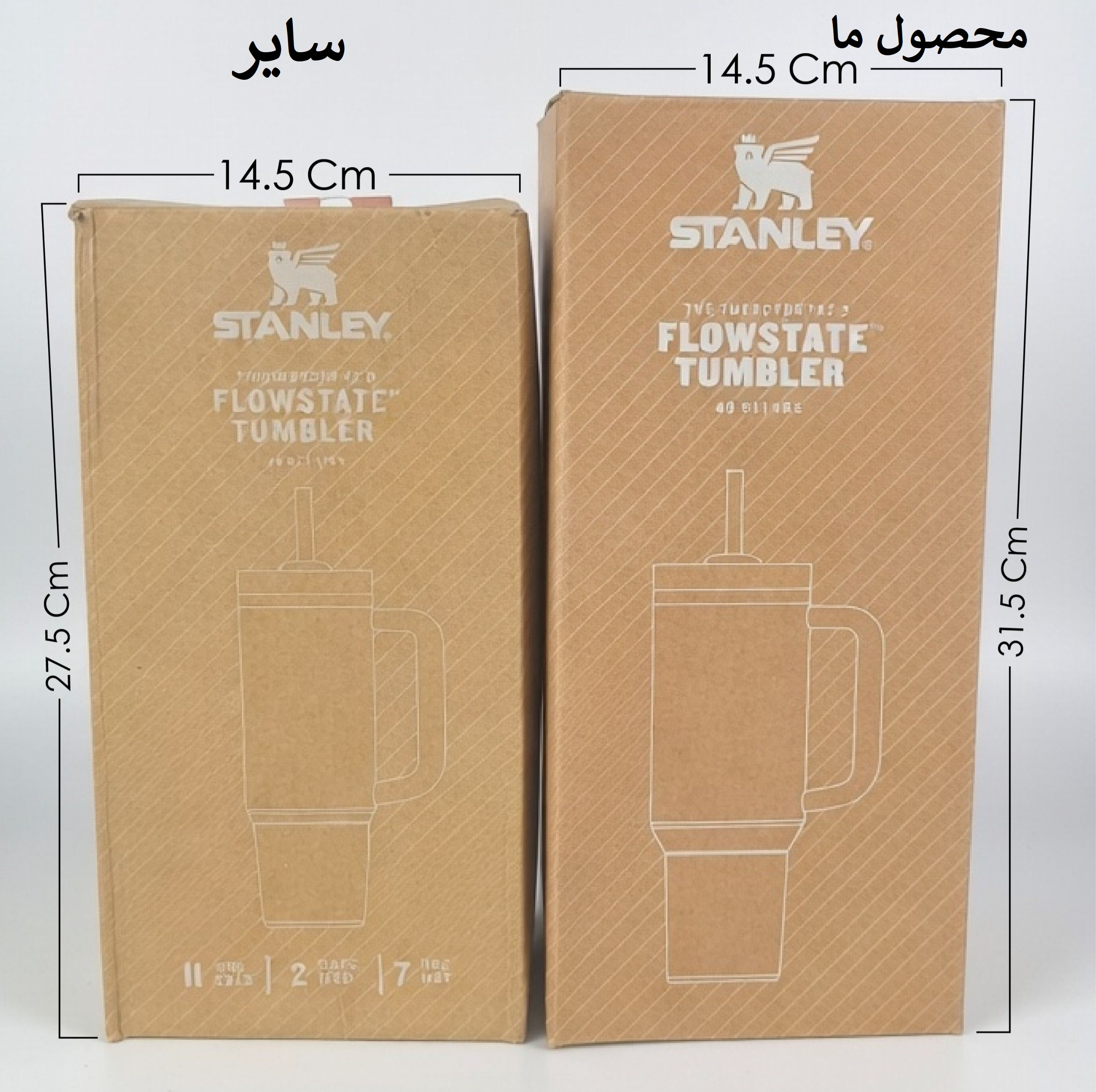 تراول ماگ مدل کوینچر اچ 2.0 فلو استیت  گنجایش 1.18 لیتر