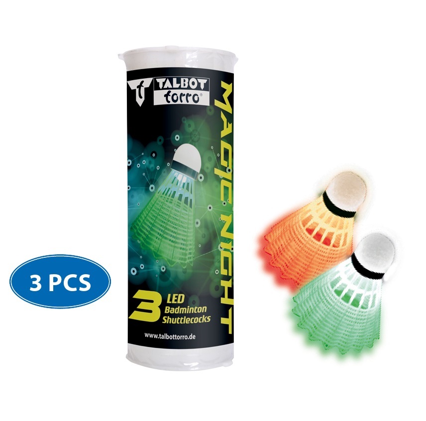 توپ بدمینتون تالبوت تورو مدل Ball LED بسته 3 عددی