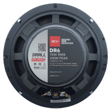 فول رنج جلو و پشت خودرو ای سی وی مدل DRALL DR6 سایز 6.5 اینچ بسته دو عددی