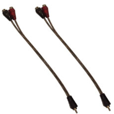 کابل تبدیل 2 به 1 RCA ولگا کد 2SM طول 0.35 متر بسته دو عددی