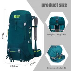 کوله پشتی کوهنوردی 5+60 لیتری بلک دیر مدل 8984
